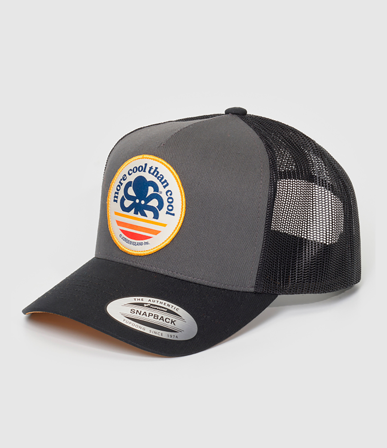 JONSEN ISLAND Casquette Trucker More Cool Noir