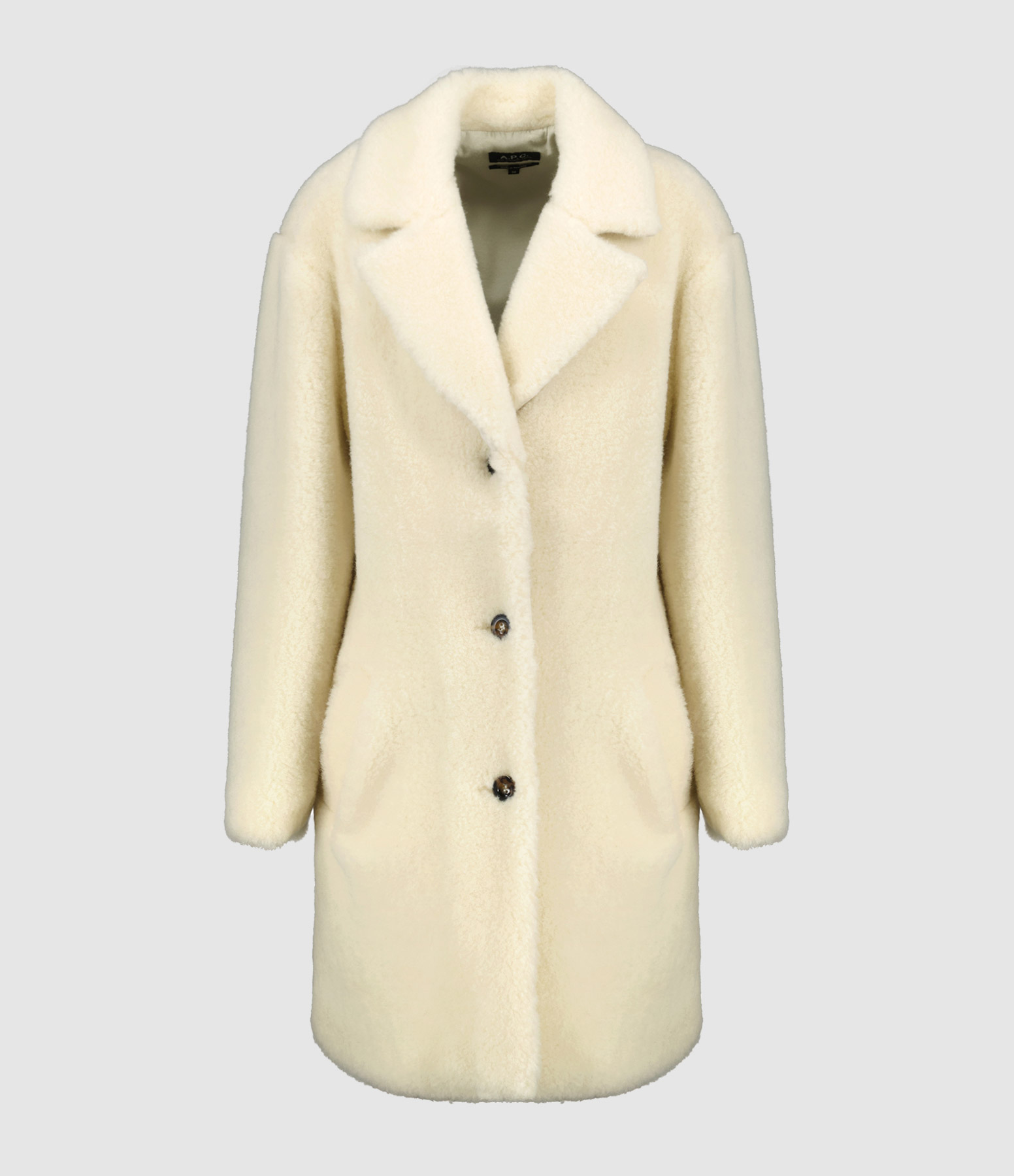 A.P.C. - Manteau Nicolette Écru