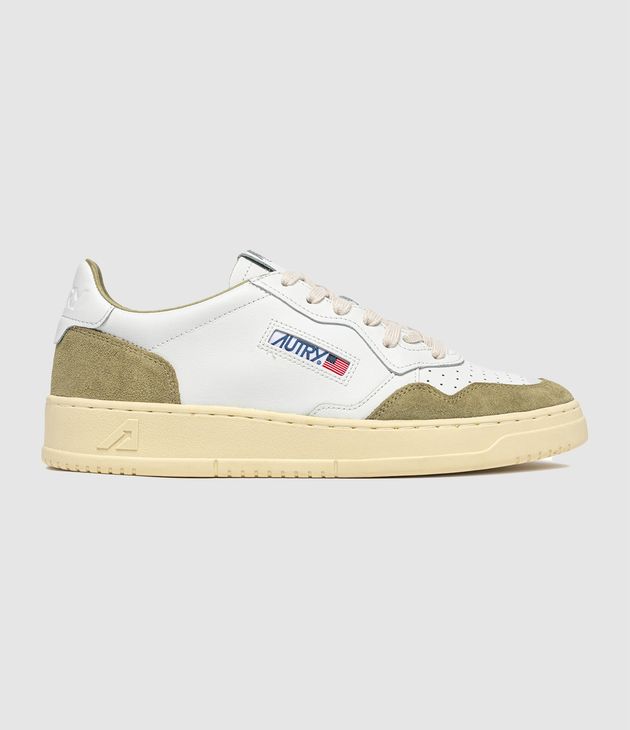 Baskets Homme Medalist Low Soflea Sue White Greygn