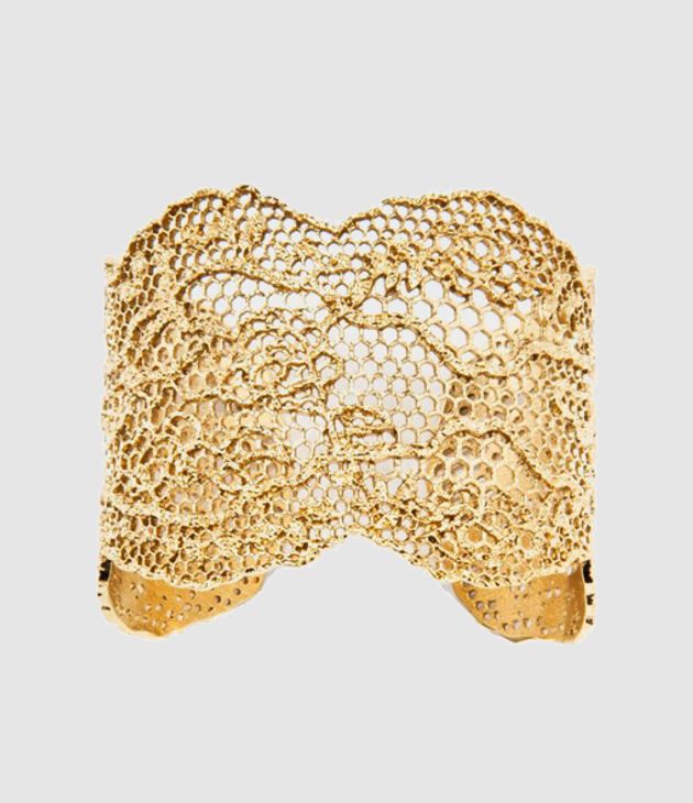 Manchette Dentelle PM Or Jaune