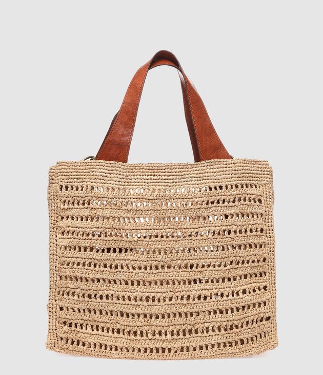 Sac Nosy Tea Raphia Beige