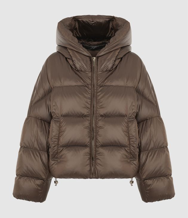 Doudoune Spaceca Marron Métallisé