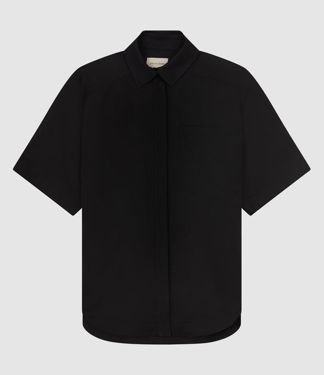 Chemise Manches Courtes Moheli Noir