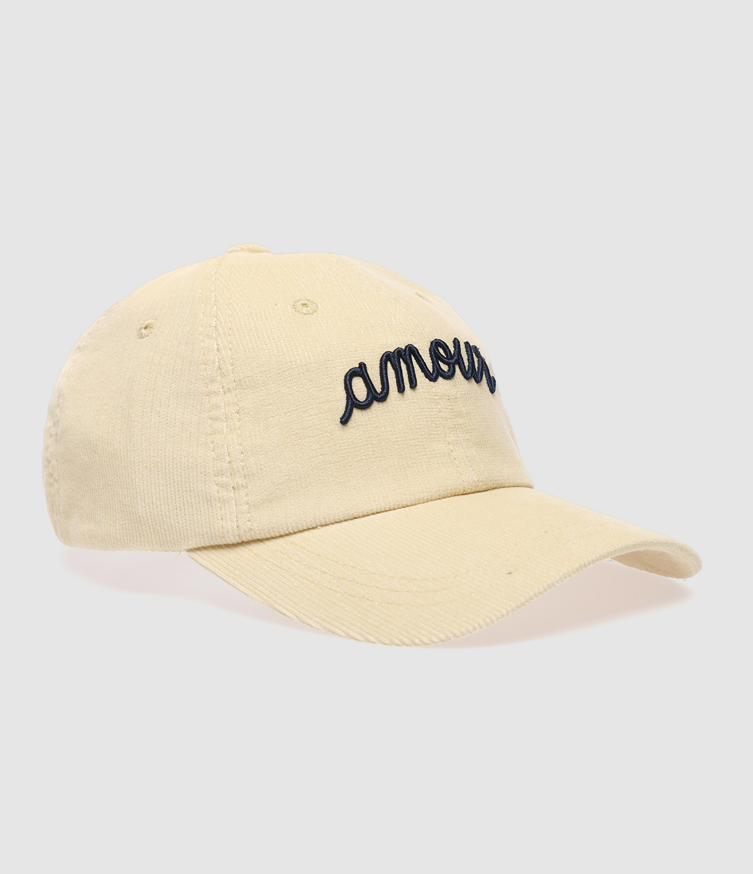 MAISON LABICHE - Casquette Beaumont Amour Coton Vanille